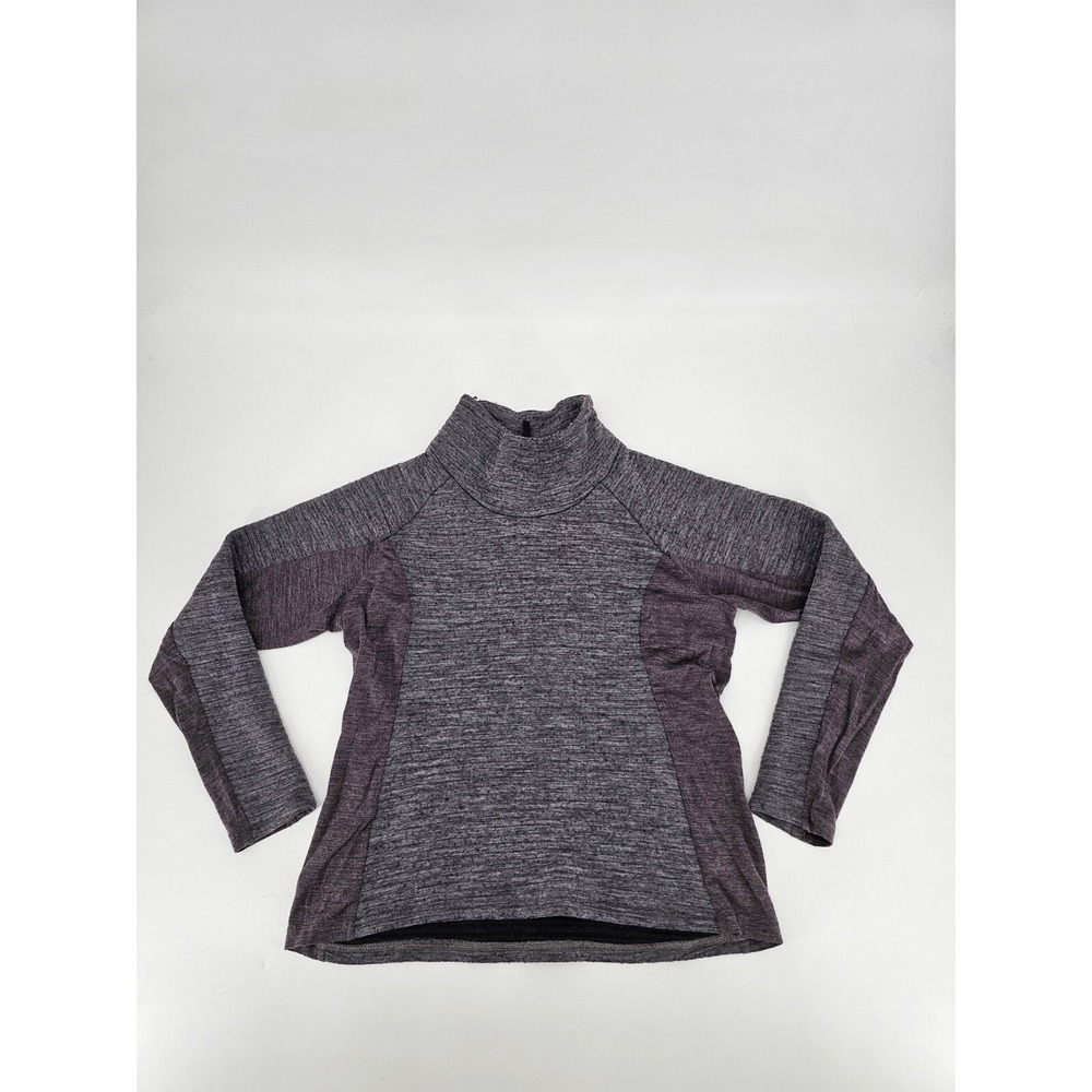 Kuhl Women's Turtle Neck Sweater Long Sleeve Purple Large
